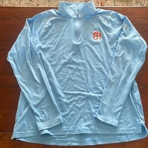 Under Armour Auburn 1/4 lightweight pullover. Size Large